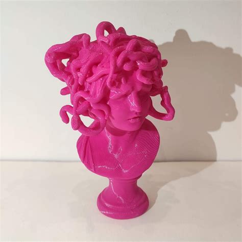 3d Printable Bust Of Medusa At The Musei Capitolini Rome By Scan The World