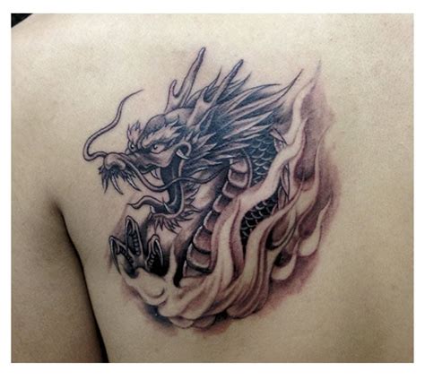 Tattoo mặt quỷ full lưng. Hình Xăm Rồng Nửa Lưng Đẹp ️ Tattoo Rồng Vắt Lưng