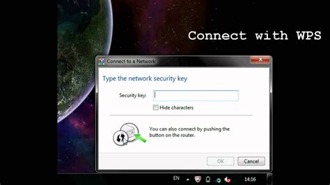 Connecting With Wps Wifi Protection Setup Youtube