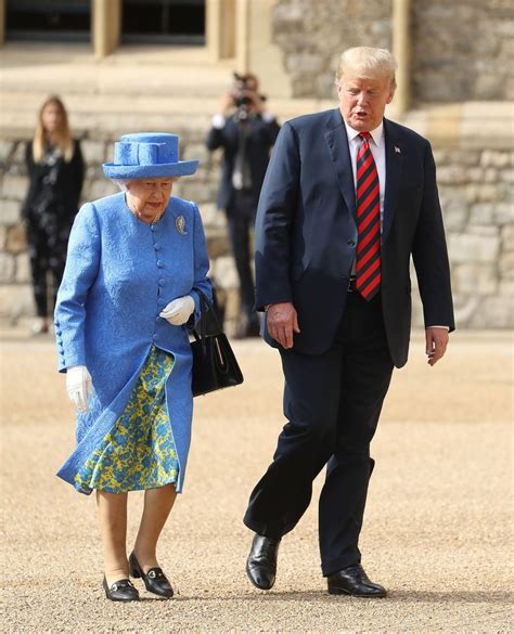 All The Photos Of Donald Trumps Visit With Queen Elizabeth At Windsor Castle