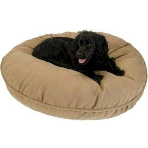 Snoozer Luxury Round Pillow Pet Bed Medium Hot Fudge More Info