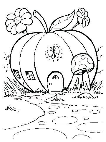 Check spelling or type a new query. Fairy House Coloring Pages at GetDrawings | Free download