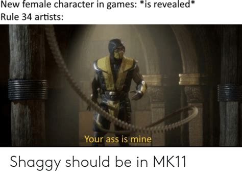 New Female Character In Games Is Revealed Rule 34 Artists Your Ass Is