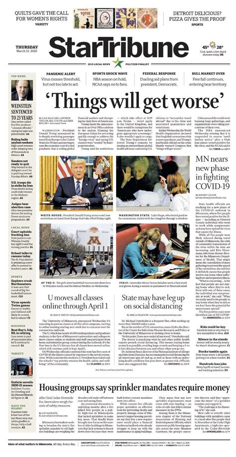 Minneapolis Star Tribune Obituaries