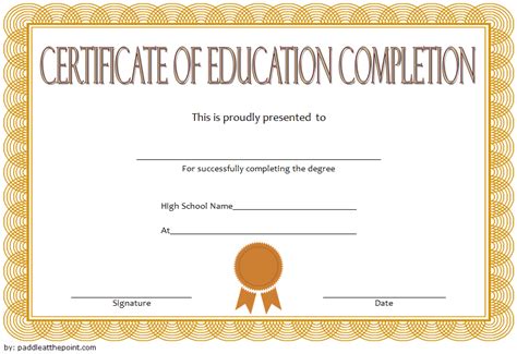 Ceu Certificate Template 7 Great Education Designs