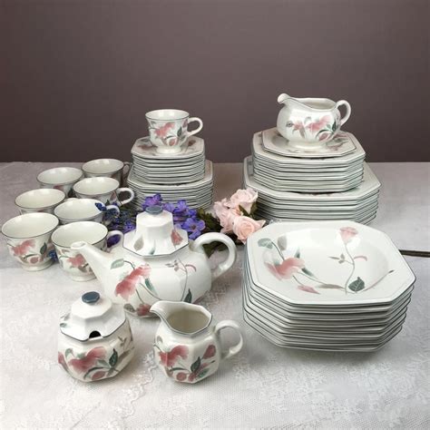Maybe you would like to learn more about one of these? Vintage Mikasa Japan Continental Silk Flowers Dinnerware ...