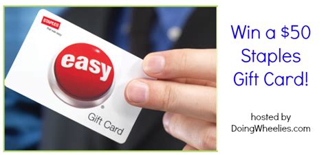 You can either buy from one of many offers listed by vendors for selling their btc using staples gift card or create your own offer to sell your bitcoin in staples gift card. $50 Staples Giftcard Giveaway! - Kat Balog