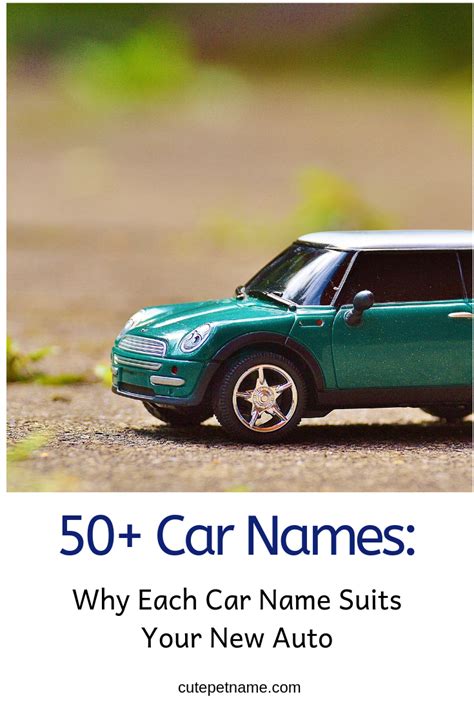 50 List Of Car Names Which Should You Use For Your Car Car Names