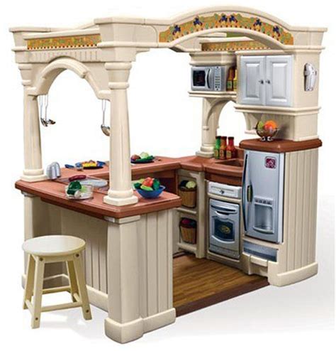 You can store many kitchen tools inside, keep kitchen accessories neat and orderly while exercising kids'. Play kitchen | Play kitchen, Childrens play kitchen ...