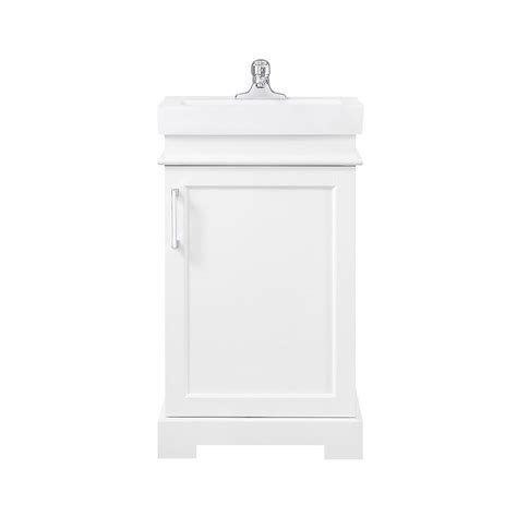Home Decorators Collection Hallcrest 20 Inch Bathroom Vanity In White
