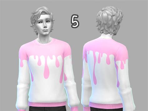 The Sims Resource Sweaters Pastels Recolor