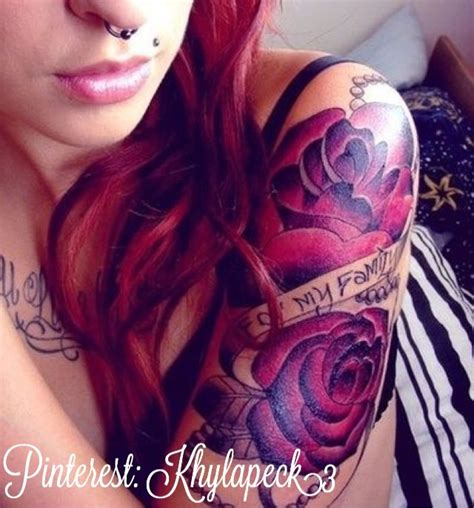 Pin By Newnew Prettygirl Borads On Tattoo Ink And Ideas ️ Rose Tattoos Rose Tattoos For Women