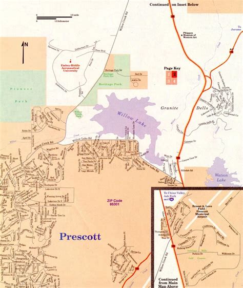 Map Of Prescott Valley Az Prescott Arizona Maps Prescott Az Maps