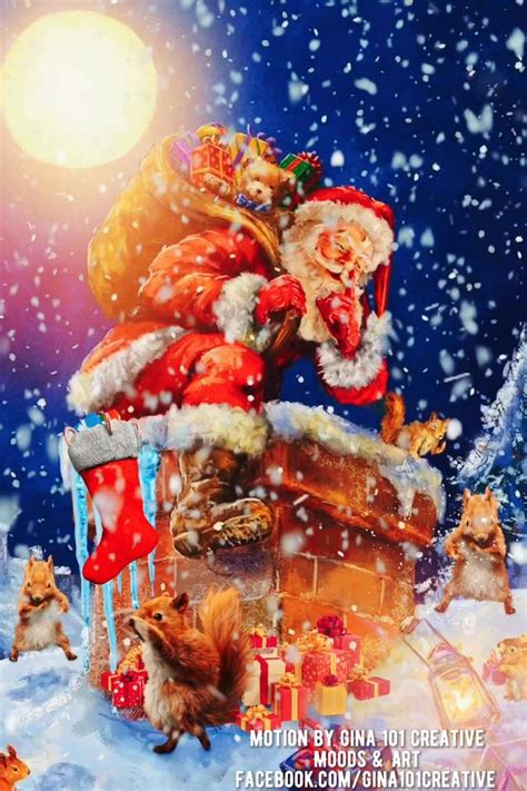 🎅 Santa Claus Is Coming To Town 🎅 Video Merry Christmas Pictures