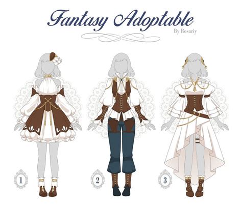 Closed Adoptable Fantasy Outfit 14 By
