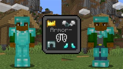 Minecraft hidden armor equipper youtube. Armor- Minecraft Texture Pack