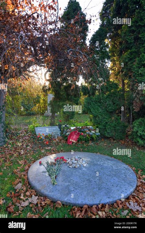 Wien Wien Grab Von Bruno Kreisky Auf Dem Zentralfriedhof 11