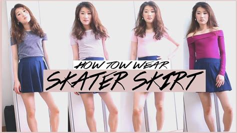 How To Wear Skater Skirt YouTube
