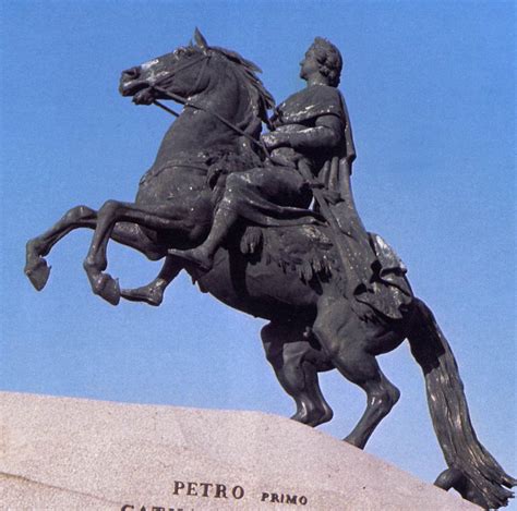 Maybe you would like to learn more about one of these? Monument to Peter the Great by FALCONET, Étienne-Maurice