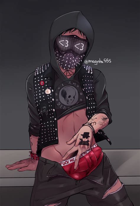 Rule 34 Dedsec Mask Red Boxer Watch Dogs 2 Wrench 2201015