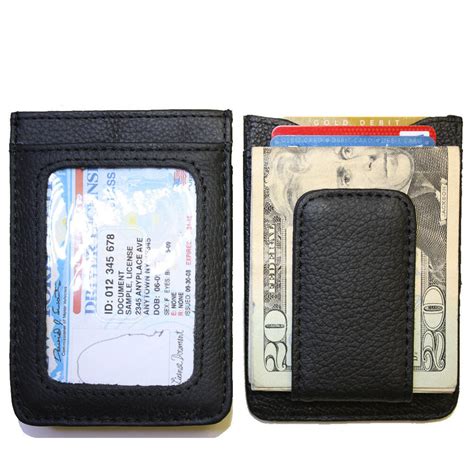 Maybe you would like to learn more about one of these? Men's Leather Wallet Credit Card ID Holder Money Clip | eBay