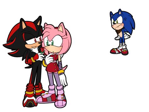 at jelousy by sherryblossom on deviantart shadamy vs sonamy pinterest deviantart sonic