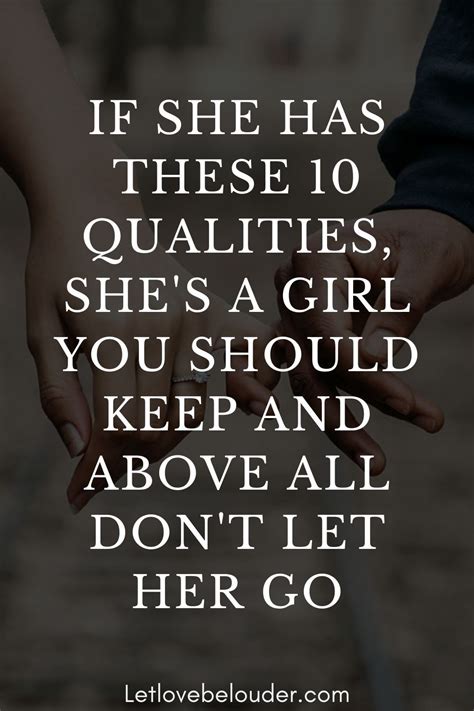 If She Has These 10 Qualities Shes A Girl You Should Keep And Above