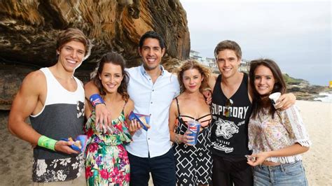 A Relaxed Australia Day For Home And Away Cast Mates Daily Telegraph