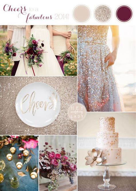 The color's name is derived from the typical color of the beverage champagne. Cheers to 2014 - Champagne Wedding Inspiration | Champagne ...