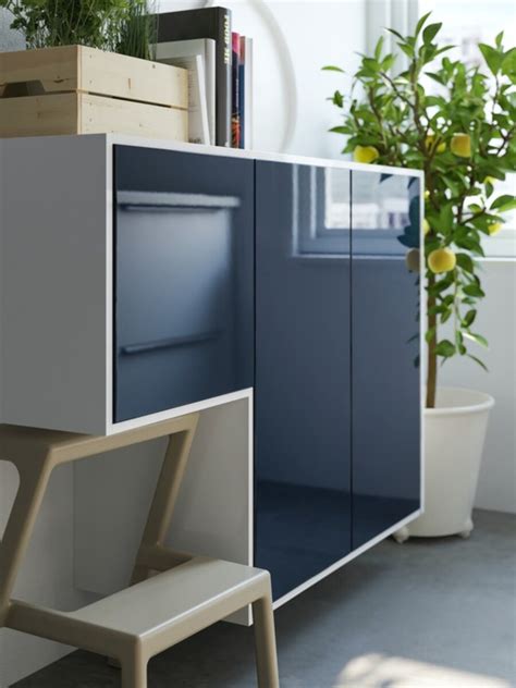Give Your Kitchen A Touch Of Blue With JÄrsta Cabinet Ikea Ikea