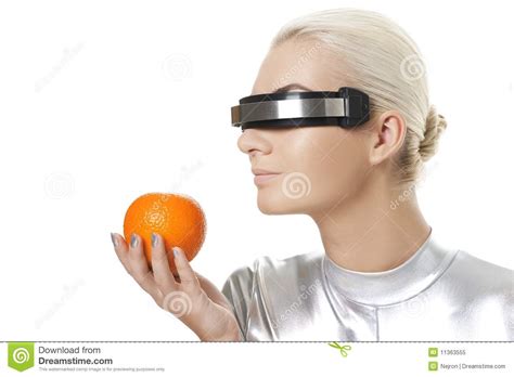 We did not find results for: Cyber woman with an orange stock image. Image of costume ...