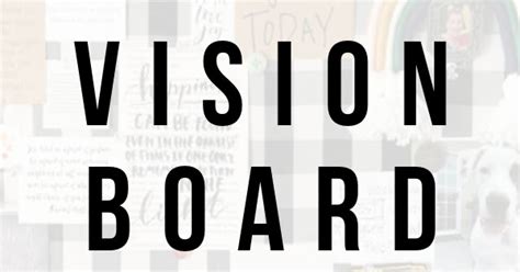 Shes Crafty How To Create A Vision Board And Why You Should Have One