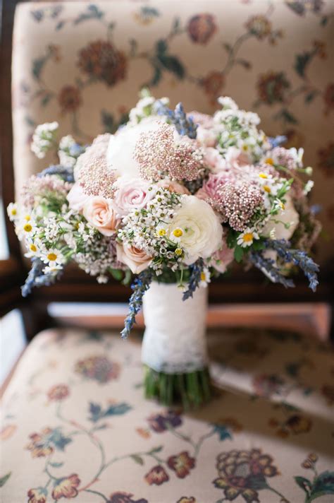 Wildflower And Rose Bouquet