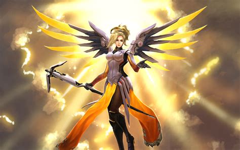 1680x1050 Overwatch Mercy Fanart 1680x1050 Resolution Hd 4k Wallpapers