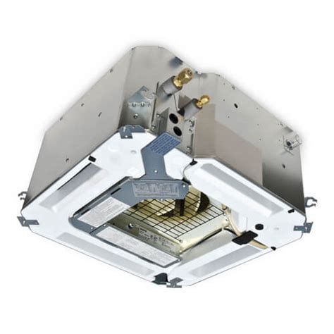 There are basically 2 casings that are mounted one at the indoor and the other at the outdoor. XMS0972 - Sanyo XMS0972 - 9,000 BTU Ceiling Recessed Mini ...