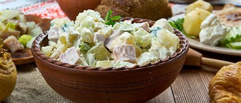 Baltic Cuisine Recipe Latvian Rasols Potato Salad Overseas