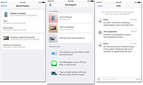 Apple online support chat apple chat. Apple Support app makes US App Store debut