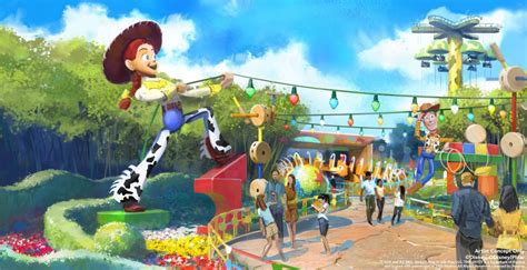 New Entrance With Giant Character Statues Coming To Toy Story Playland