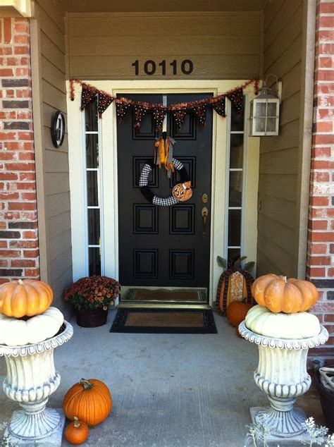 Fabulous Halloween Front Door Decoration Ideas Stunning Halloween