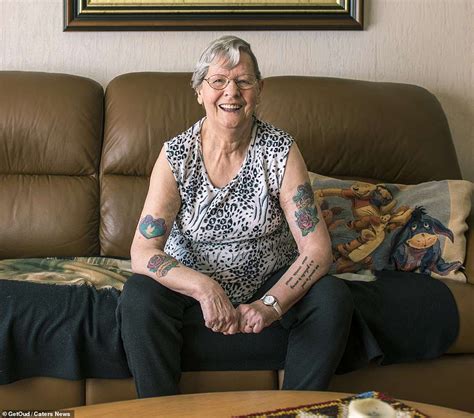 Over 65s Flash Their Tattoos To Show Theyre Not Just For Young People