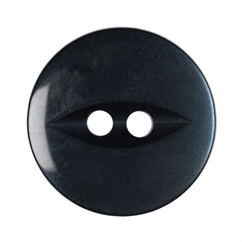 Polyester Fish Eye Button 26 Lignes16mm Navy Trimits Loose Buttons