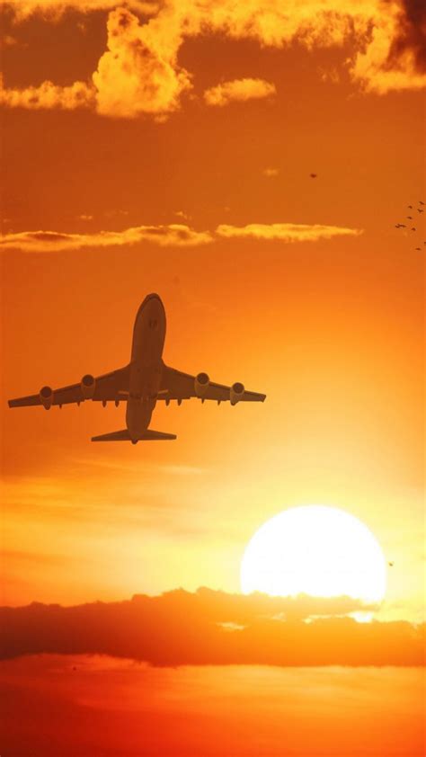 Check spelling or type a new query. Airplane Flight Sunset Clouds Free 4K Ultra HD Mobile ...