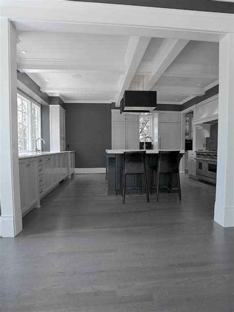 Gray Hardwood Floor Houzz