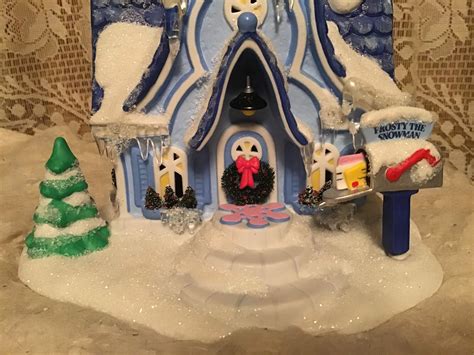 Dept 56 Frosty The Snowmans House Lighted Christmas Village Etsy