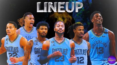 Memphis Grizzlies Updated Lineup 2023 2024 Youtube