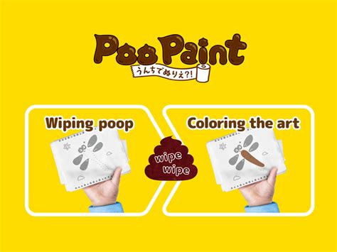 Poopaint Illustrated Toilet Paper Invites Kids To Color It With Their