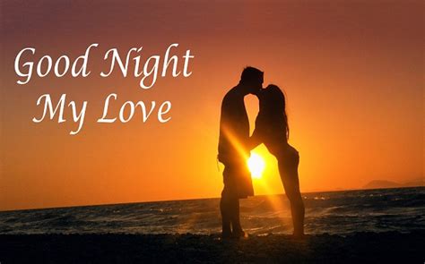 Romantic Good Night Kiss Images For Lovers Couples With Quotes Shayari World