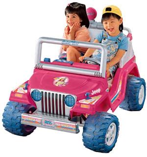 Barbie Jeep