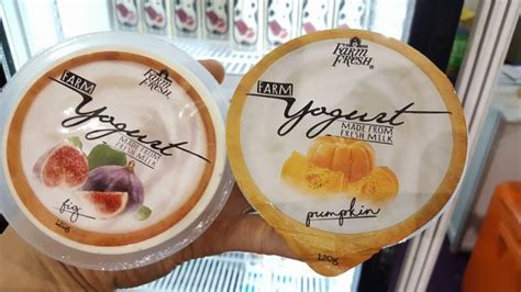 Pour filling into cooled tart shell and refrigerate until set, 2 hours (or up to 1 day). New Farm Fresh fig & pumpkin yogurt and cheese in cubes ...