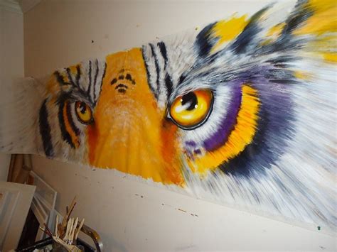 Lsu Tiger Eye Painting At Explore Collection Of